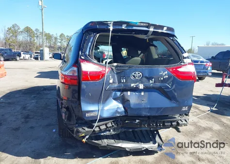 2018 Toyota Sienna Xle from USA, damaged, VIN 5TDDZ3DC6JS206368
